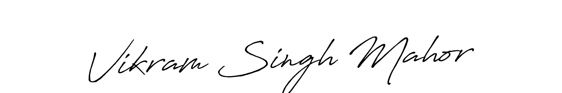 Similarly Antro_Vectra_Bolder is the best handwritten signature design. Signature creator online .You can use it as an online autograph creator for name Vikram Singh Mahor. Vikram Singh Mahor signature style 7 images and pictures png