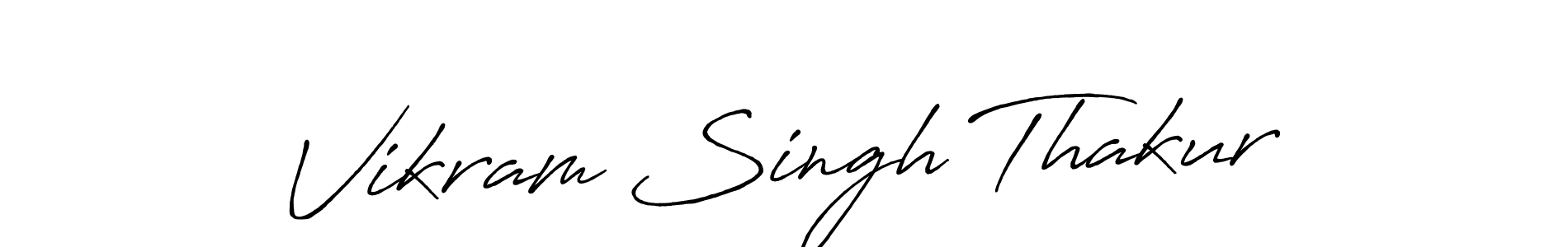 Design your own signature with our free online signature maker. With this signature software, you can create a handwritten (Antro_Vectra_Bolder) signature for name Vikram Singh Thakur. Vikram Singh Thakur signature style 7 images and pictures png