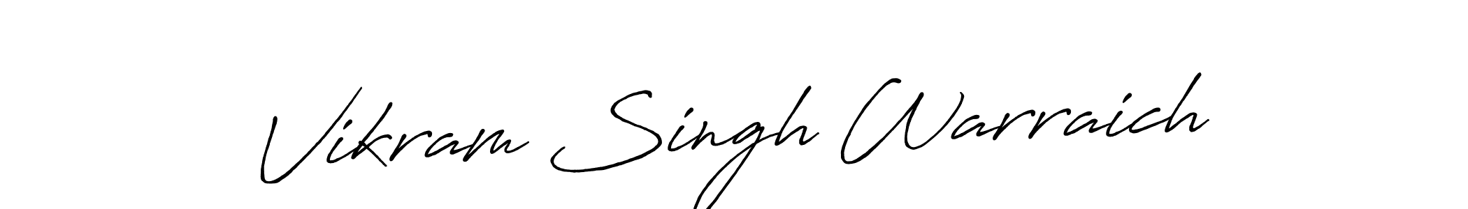 It looks lik you need a new signature style for name Vikram Singh Warraich. Design unique handwritten (Antro_Vectra_Bolder) signature with our free signature maker in just a few clicks. Vikram Singh Warraich signature style 7 images and pictures png