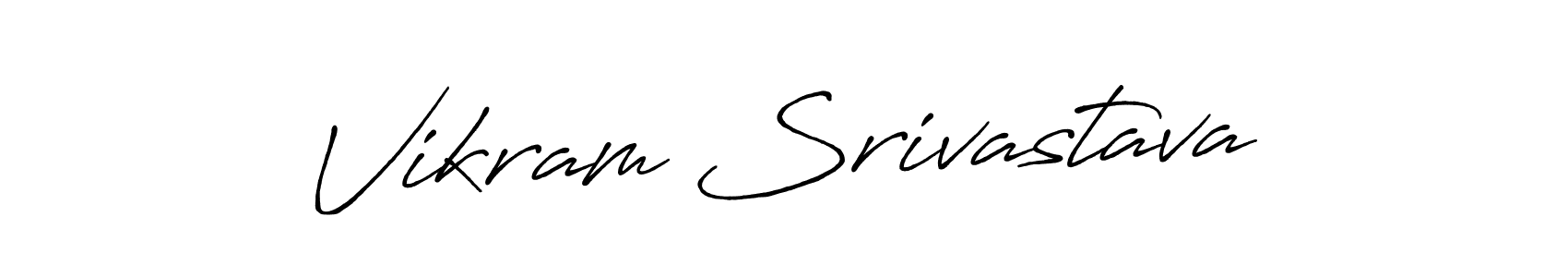 The best way (Antro_Vectra_Bolder) to make a short signature is to pick only two or three words in your name. The name Vikram Srivastava include a total of six letters. For converting this name. Vikram Srivastava signature style 7 images and pictures png