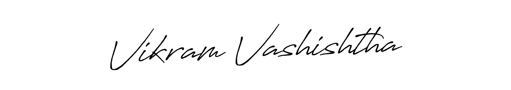 Antro_Vectra_Bolder is a professional signature style that is perfect for those who want to add a touch of class to their signature. It is also a great choice for those who want to make their signature more unique. Get Vikram Vashishtha name to fancy signature for free. Vikram Vashishtha signature style 7 images and pictures png