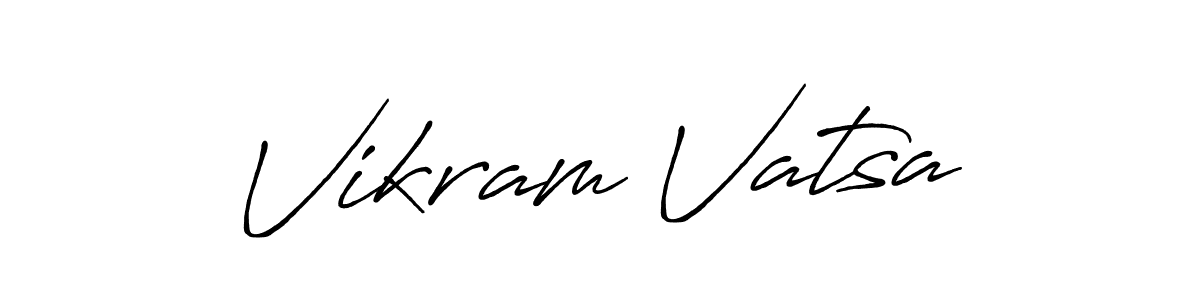 You should practise on your own different ways (Antro_Vectra_Bolder) to write your name (Vikram Vatsa) in signature. don't let someone else do it for you. Vikram Vatsa signature style 7 images and pictures png