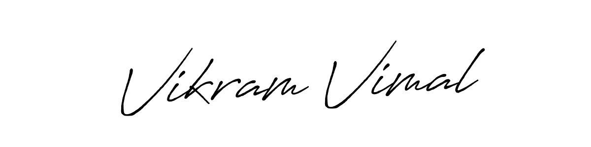 Once you've used our free online signature maker to create your best signature Antro_Vectra_Bolder style, it's time to enjoy all of the benefits that Vikram Vimal name signing documents. Vikram Vimal signature style 7 images and pictures png