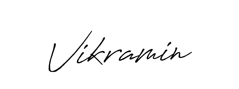 Also You can easily find your signature by using the search form. We will create Vikramin name handwritten signature images for you free of cost using Antro_Vectra_Bolder sign style. Vikramin signature style 7 images and pictures png