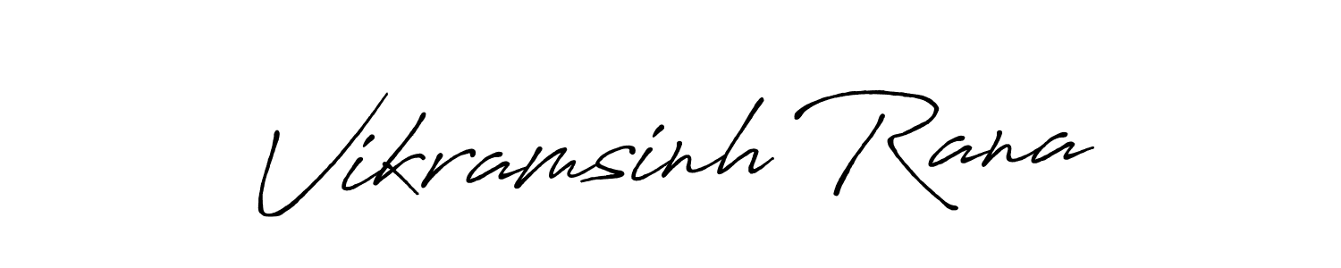 How to Draw Vikramsinh Rana signature style? Antro_Vectra_Bolder is a latest design signature styles for name Vikramsinh Rana. Vikramsinh Rana signature style 7 images and pictures png