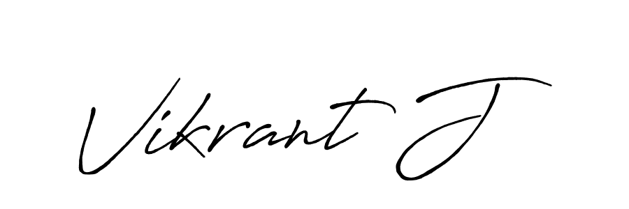 How to Draw Vikrant J signature style? Antro_Vectra_Bolder is a latest design signature styles for name Vikrant J. Vikrant J signature style 7 images and pictures png