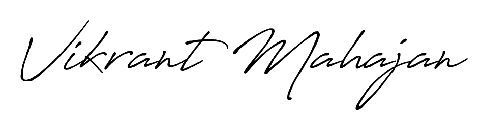 Make your name Vikrant Mahajan memorable on every contract using Antro_Vectra_Bolder autograph style. Instant transparent background export available. Vikrant Mahajan signature style 7 images and pictures png