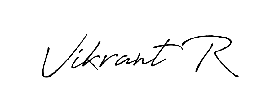 How to Draw Vikrant R signature style? Antro_Vectra_Bolder is a latest design signature styles for name Vikrant R. Vikrant R signature style 7 images and pictures png