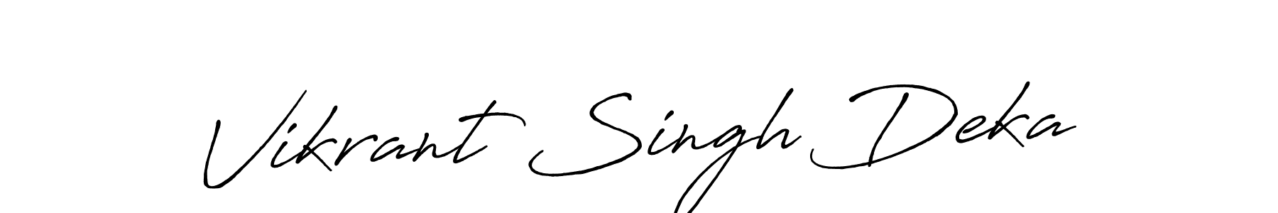 You can use this online signature creator to create a handwritten signature for the name Vikrant Singh Deka. This is the best online autograph maker. Vikrant Singh Deka signature style 7 images and pictures png