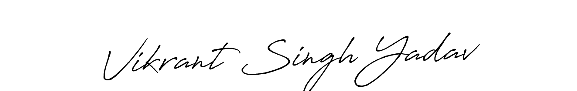 It looks lik you need a new signature style for name Vikrant Singh Yadav. Design unique handwritten (Antro_Vectra_Bolder) signature with our free signature maker in just a few clicks. Vikrant Singh Yadav signature style 7 images and pictures png