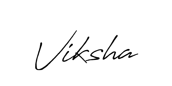 It looks lik you need a new signature style for name Viksha. Design unique handwritten (Antro_Vectra_Bolder) signature with our free signature maker in just a few clicks. Viksha signature style 7 images and pictures png