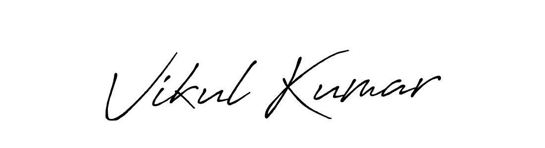 You should practise on your own different ways (Antro_Vectra_Bolder) to write your name (Vikul Kumar) in signature. don't let someone else do it for you. Vikul Kumar signature style 7 images and pictures png
