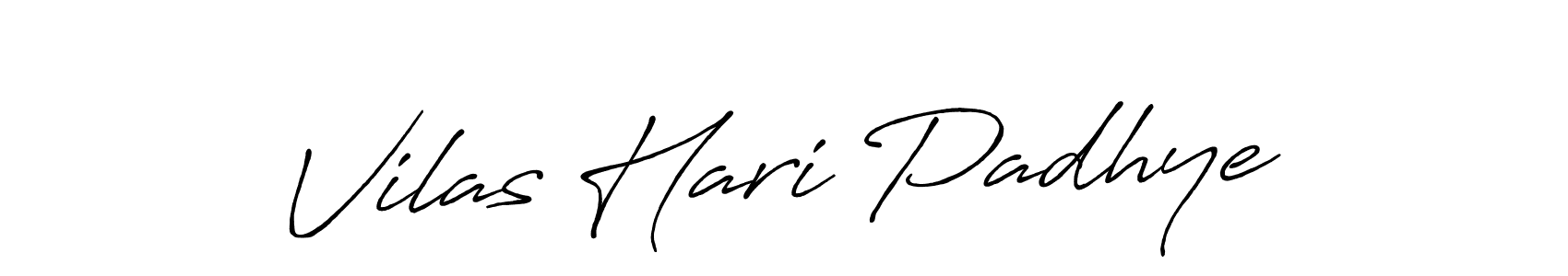 Also You can easily find your signature by using the search form. We will create Vilas Hari Padhye name handwritten signature images for you free of cost using Antro_Vectra_Bolder sign style. Vilas Hari Padhye signature style 7 images and pictures png