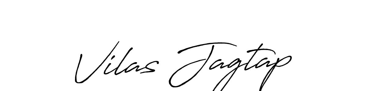 How to make Vilas Jagtap signature? Antro_Vectra_Bolder is a professional autograph style. Create handwritten signature for Vilas Jagtap name. Vilas Jagtap signature style 7 images and pictures png