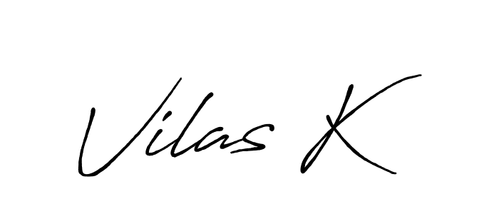 Antro_Vectra_Bolder is a professional signature style that is perfect for those who want to add a touch of class to their signature. It is also a great choice for those who want to make their signature more unique. Get Vilas K name to fancy signature for free. Vilas K signature style 7 images and pictures png