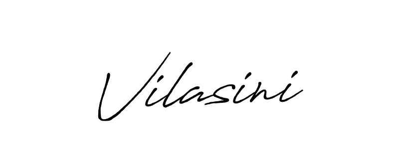 Design your own signature with our free online signature maker. With this signature software, you can create a handwritten (Antro_Vectra_Bolder) signature for name Vilasini. Vilasini signature style 7 images and pictures png