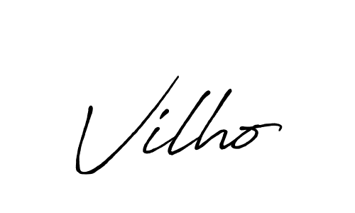 if you are searching for the best signature style for your name Vilho. so please give up your signature search. here we have designed multiple signature styles  using Antro_Vectra_Bolder. Vilho signature style 7 images and pictures png