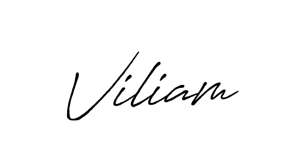 Also we have Viliam name is the best signature style. Create professional handwritten signature collection using Antro_Vectra_Bolder autograph style. Viliam signature style 7 images and pictures png