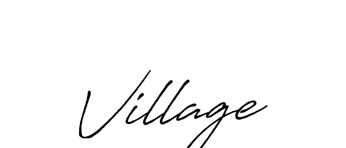 if you are searching for the best signature style for your name Village. so please give up your signature search. here we have designed multiple signature styles  using Antro_Vectra_Bolder. Village signature style 7 images and pictures png