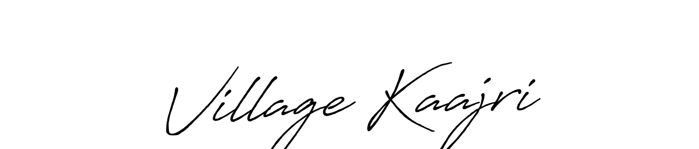 You should practise on your own different ways (Antro_Vectra_Bolder) to write your name (Village Kaajri) in signature. don't let someone else do it for you. Village Kaajri signature style 7 images and pictures png