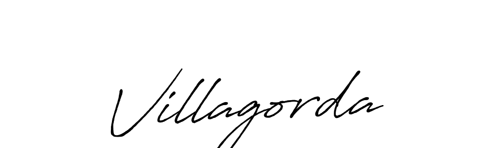 Use a signature maker to create a handwritten signature online. With this signature software, you can design (Antro_Vectra_Bolder) your own signature for name Villagorda. Villagorda signature style 7 images and pictures png