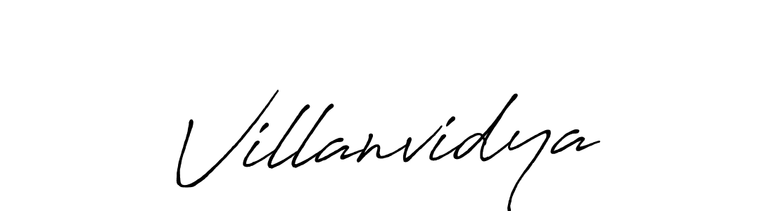 It looks lik you need a new signature style for name Villanvidya. Design unique handwritten (Antro_Vectra_Bolder) signature with our free signature maker in just a few clicks. Villanvidya signature style 7 images and pictures png