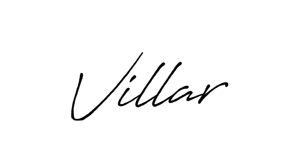 You should practise on your own different ways (Antro_Vectra_Bolder) to write your name (Villar) in signature. don't let someone else do it for you. Villar signature style 7 images and pictures png
