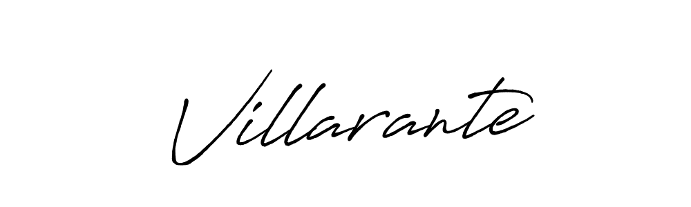 Design your own signature with our free online signature maker. With this signature software, you can create a handwritten (Antro_Vectra_Bolder) signature for name Villarante. Villarante signature style 7 images and pictures png