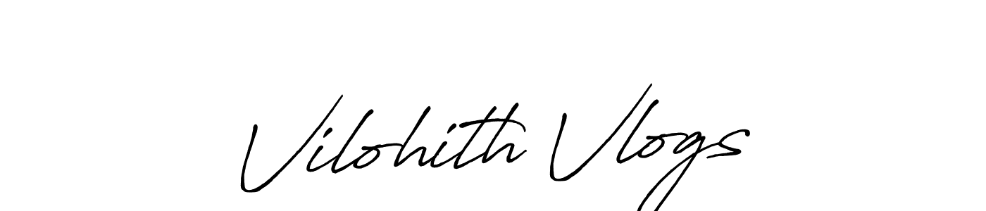 See photos of Vilohith Vlogs official signature by Spectra . Check more albums & portfolios. Read reviews & check more about Antro_Vectra_Bolder font. Vilohith Vlogs signature style 7 images and pictures png