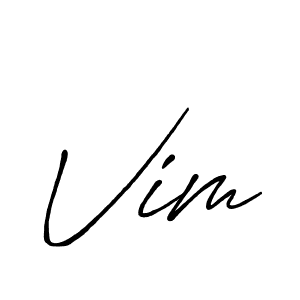 How to make Vim name signature. Use Antro_Vectra_Bolder style for creating short signs online. This is the latest handwritten sign. Vim signature style 7 images and pictures png