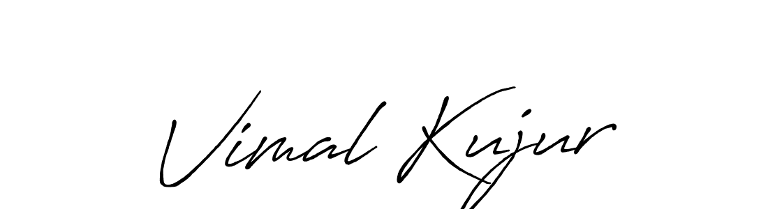 Use a signature maker to create a handwritten signature online. With this signature software, you can design (Antro_Vectra_Bolder) your own signature for name Vimal Kujur. Vimal Kujur signature style 7 images and pictures png