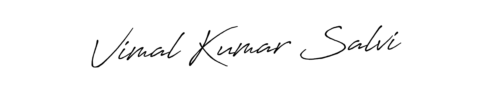 Make a short Vimal Kumar Salvi signature style. Manage your documents anywhere anytime using Antro_Vectra_Bolder. Create and add eSignatures, submit forms, share and send files easily. Vimal Kumar Salvi signature style 7 images and pictures png