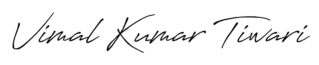 An effortless, minimalist signature concept for Vimal Kumar Tiwari using Antro_Vectra_Bolder design. Clean lines that look great on any document. Vimal Kumar Tiwari signature style 7 images and pictures png