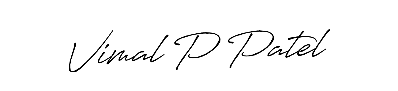 You can use this online signature creator to create a handwritten signature for the name Vimal P Patel. This is the best online autograph maker. Vimal P Patel signature style 7 images and pictures png