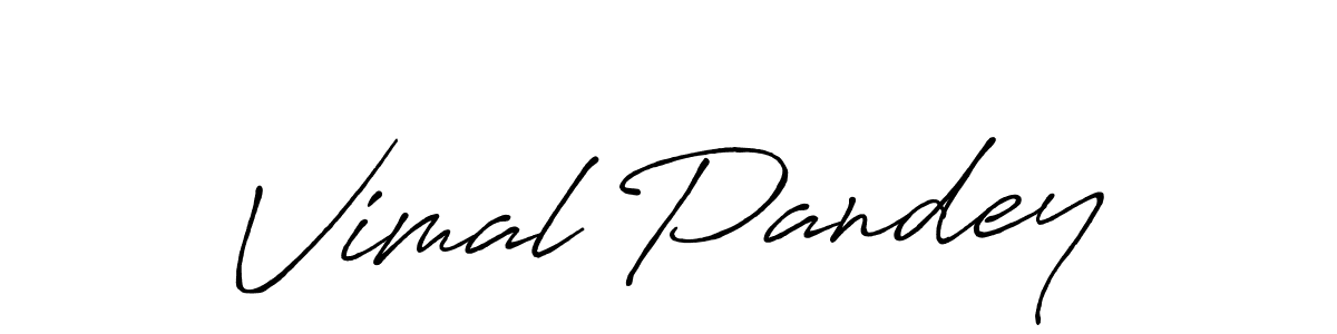 How to Draw Vimal Pandey signature style? Antro_Vectra_Bolder is a latest design signature styles for name Vimal Pandey. Vimal Pandey signature style 7 images and pictures png