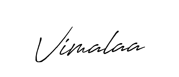 Make a beautiful signature design for name Vimalaa. Use this online signature maker to create a handwritten signature for free. Vimalaa signature style 7 images and pictures png