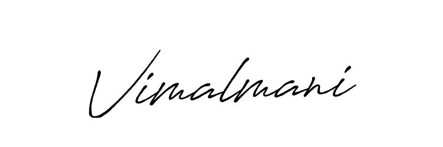 You should practise on your own different ways (Antro_Vectra_Bolder) to write your name (Vimalmani) in signature. don't let someone else do it for you. Vimalmani signature style 7 images and pictures png