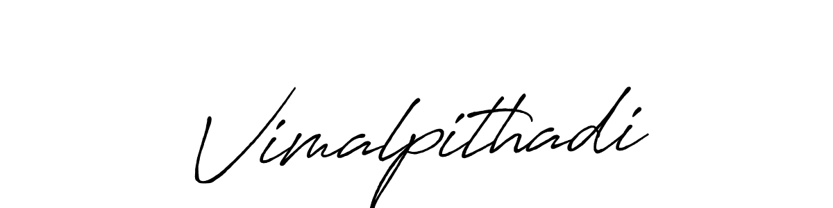 Make a beautiful signature design for name Vimalpithadi. Use this online signature maker to create a handwritten signature for free. Vimalpithadi signature style 7 images and pictures png