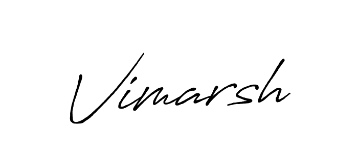 How to make Vimarsh name signature. Use Antro_Vectra_Bolder style for creating short signs online. This is the latest handwritten sign. Vimarsh signature style 7 images and pictures png