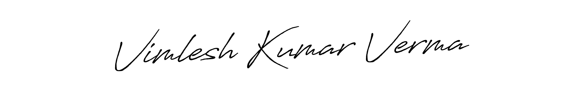 Also You can easily find your signature by using the search form. We will create Vimlesh Kumar Verma name handwritten signature images for you free of cost using Antro_Vectra_Bolder sign style. Vimlesh Kumar Verma signature style 7 images and pictures png