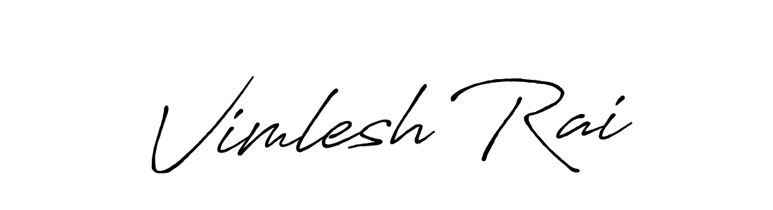 Make a beautiful signature design for name Vimlesh Rai. Use this online signature maker to create a handwritten signature for free. Vimlesh Rai signature style 7 images and pictures png