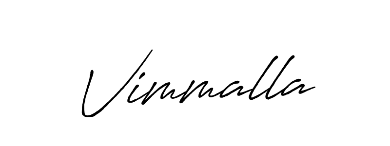 Make a beautiful signature design for name Vimmalla. Use this online signature maker to create a handwritten signature for free. Vimmalla signature style 7 images and pictures png