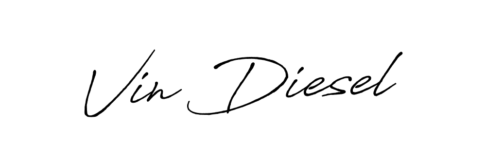 The best way (Antro_Vectra_Bolder) to make a short signature is to pick only two or three words in your name. The name Vin Diesel include a total of six letters. For converting this name. Vin Diesel signature style 7 images and pictures png
