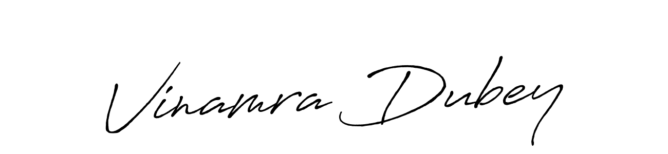 if you are searching for the best signature style for your name Vinamra Dubey. so please give up your signature search. here we have designed multiple signature styles  using Antro_Vectra_Bolder. Vinamra Dubey signature style 7 images and pictures png