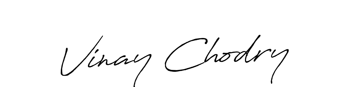 Similarly Antro_Vectra_Bolder is the best handwritten signature design. Signature creator online .You can use it as an online autograph creator for name Vinay Chodry. Vinay Chodry signature style 7 images and pictures png