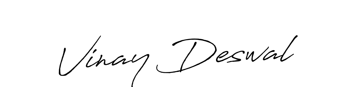 Make a beautiful signature design for name Vinay Deswal. Use this online signature maker to create a handwritten signature for free. Vinay Deswal signature style 7 images and pictures png