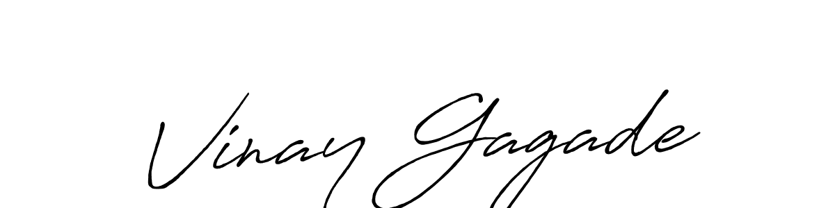 Antro_Vectra_Bolder is a professional signature style that is perfect for those who want to add a touch of class to their signature. It is also a great choice for those who want to make their signature more unique. Get Vinay Gagade name to fancy signature for free. Vinay Gagade signature style 7 images and pictures png
