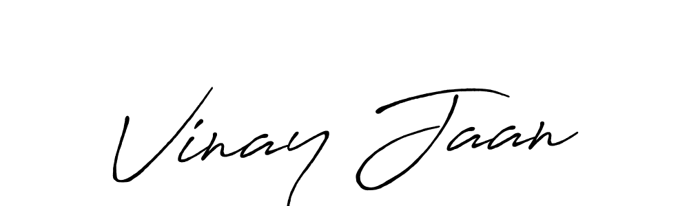 The best way (Antro_Vectra_Bolder) to make a short signature is to pick only two or three words in your name. The name Vinay Jaan include a total of six letters. For converting this name. Vinay Jaan signature style 7 images and pictures png