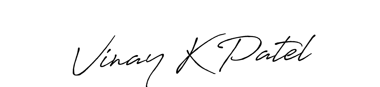 Best and Professional Signature Style for Vinay K Patel. Antro_Vectra_Bolder Best Signature Style Collection. Vinay K Patel signature style 7 images and pictures png