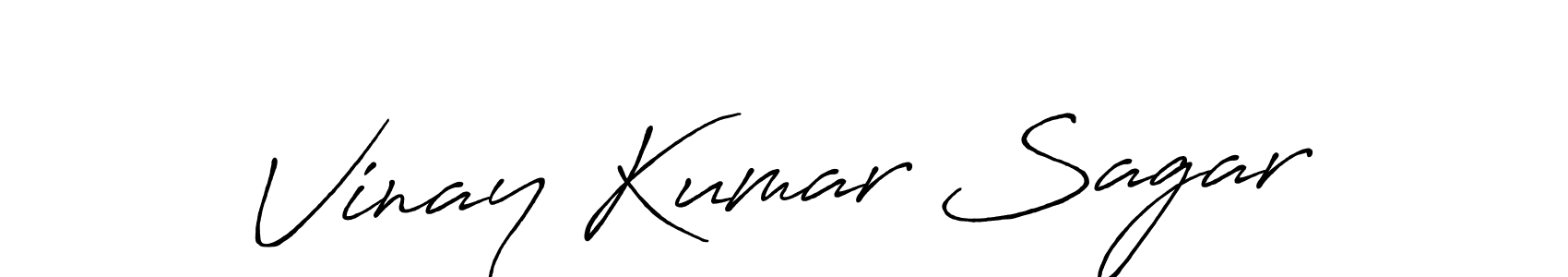 How to Draw Vinay Kumar Sagar signature style? Antro_Vectra_Bolder is a latest design signature styles for name Vinay Kumar Sagar. Vinay Kumar Sagar signature style 7 images and pictures png